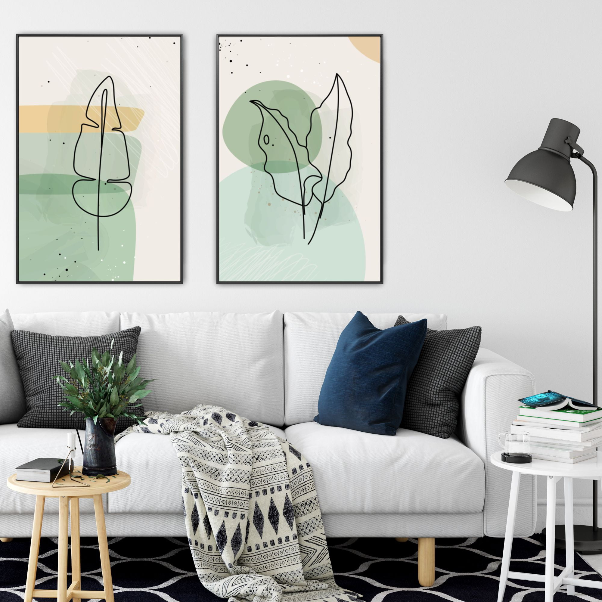 Conjunto de 3 Quadros Decorativos para Quarto Do More OF What Makes You -  Frases