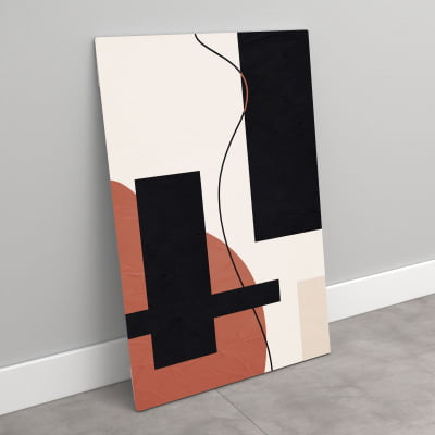 Quadro Decorativo em canvas minimalista moderno