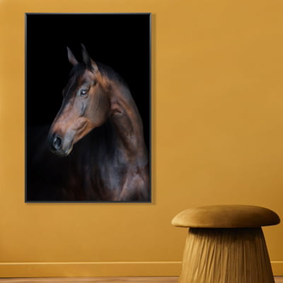Quadro decorativo cavalo art