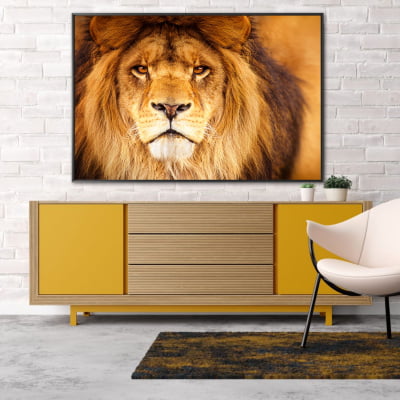 Quadro decorativo -  Leão de Judá