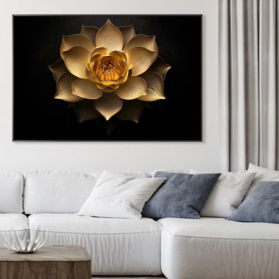 Quadro flor de lotus