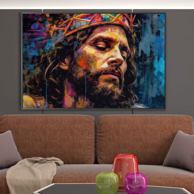 Jesus painting effect