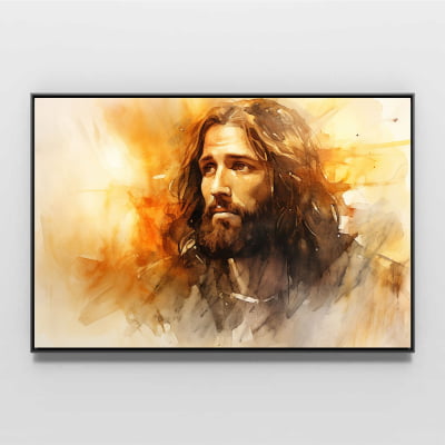 quadro decorativo Jesus conhecereis a verdade e a verdade vos libertará.