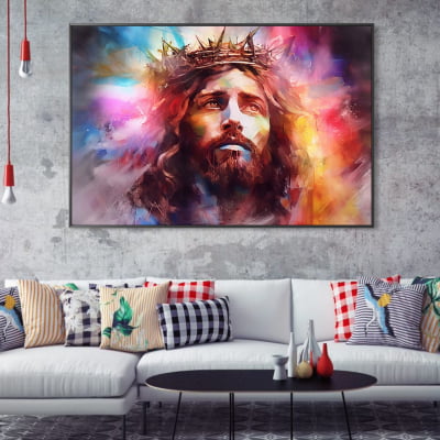 colorful Jesus