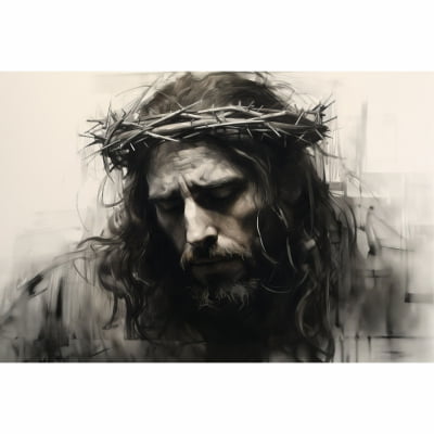 quadro  em tela Jesus  