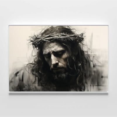 quadro  em tela Jesus  
