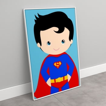 Quadro Infantil Super Homem