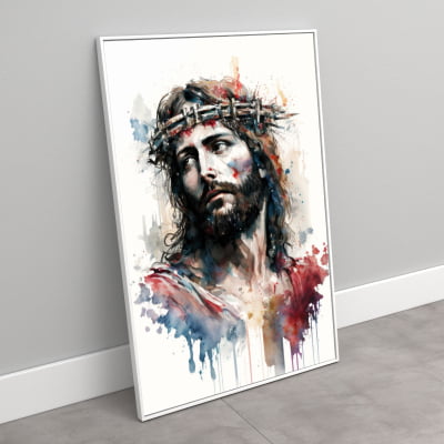 Quadro abstrato  Rei Jesus  